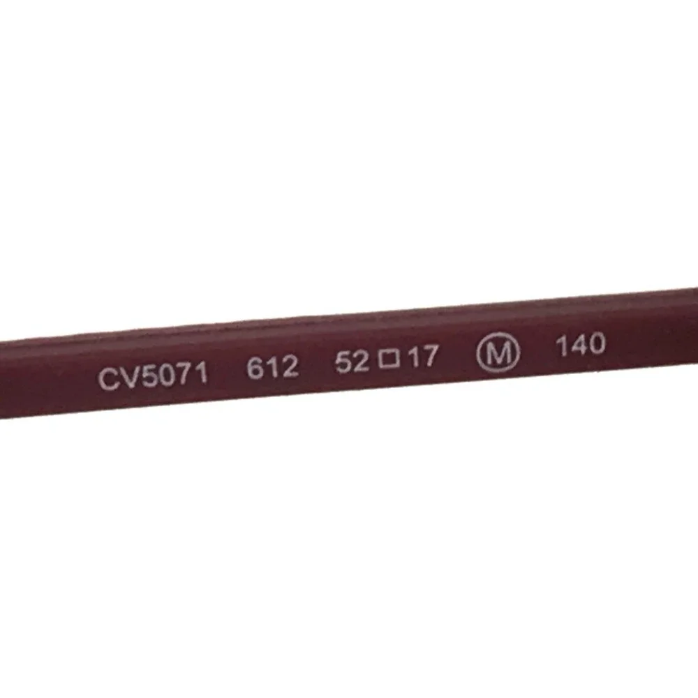 Converse Eyeglasses Frames CV5071 612 Crystal Cherry Vision Gold 52-17-140